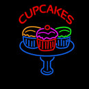 Cup Cakes Handmade Art Neon Sign