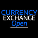 Currency Exchange Open Handmade Art Neon Sign