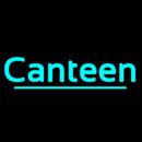 Cursive Canteen Handmade Art Neon Sign