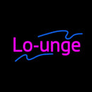 Cursive Lounge Handmade Art Neon Sign