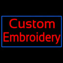 Custom Embroidery Border Handmade Art Neon Sign