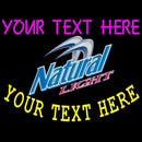 Custom Natural Light Neon Beer Sign Handmade Art Neon Sign