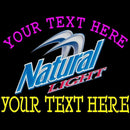 Custom Natural Light Neon Beer Sign Handmade Art Neon Sign