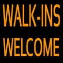 Custom Walk Ins Welcome 1 Handmade Art Neon Sign