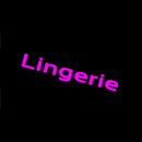 Cute Lingerie Handmade Art Neon Sign