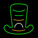 Cylinder Hat Handmade Art Neon Sign