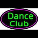 Dance Club With Pink Border Handmade Art Neon Sign