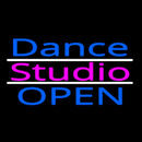 Dance Studio Open Handmade Art Neon Sign