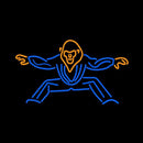 Dancing Guy Logo Handmade Art Neon Sign