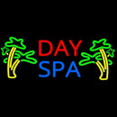 Day Spa With Palm Trees Handmade Art Neon Sign