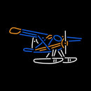 Dehavilland Beaver Float Plane Handmade Art Neon Sign