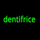 Dentifrice Handmade Art Neon Sign
