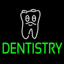 Dentistry With Tooth Logo Handmade Art Neon Sign