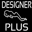 Designer Plus Girl Handmade Art Neon Sign
