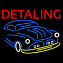 Detailing With Car Logo Handmade Art Neon Sign