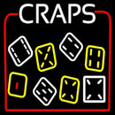 Dies With Craps 1 Handmade Art Neon Sign