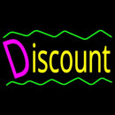 Discount With Border Handmade Art Neon Sign
