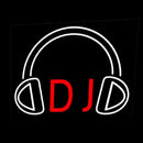 Dj With Logo 4 Handmade Art Neon Sign