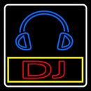 Dj With Logo Handmade Art Neon Sign
