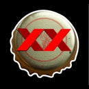 Dos Equis Amber Mexico Bottle Cap Beer Sign Handmade Art Neon Sign