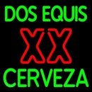 Dos Equis Xx CervezaBeer Sign Handmade Art Neon Sign