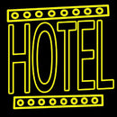 Double Storke Hotel Handmade Art Neon Sign