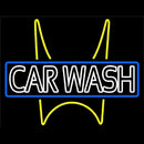 Double Stroke Car Wash Block Handmade Art Neon Sign