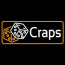 Double Stroke Craps With Dise 3 Handmade Art Neon Sign