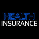 Double Stroke Health Insurance Handmade Art Neon Sign