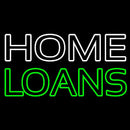 Double Stroke Home Loans Handmade Art Neon Sign