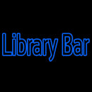 Double Stroke Library Bar Handmade Art Neon Sign