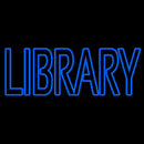 Double Stroke Library Handmade Art Neon Sign