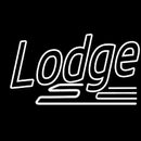 Double Stroke Lodge Handmade Art Neon Sign
