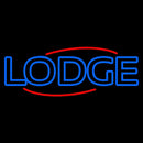 Double Stroke Lodge Handmade Art Neon Sign