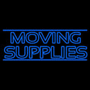 Double Stroke Moving Supplies Handmade Art Neon Sign