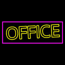Double Stroke Office Pink Borer 1 Handmade Art Neon Sign