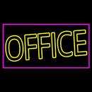 Double Stroke Office Pink Borer Handmade Art Neon Sign