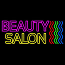 Double Stroke Pink Beauty Yellow Salon Handmade Art Neon Sign