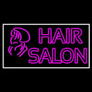 Double Stroke Pink Hair Salon Handmade Art Neon Sign