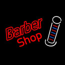 Double Stroke Red Barber Shop Handmade Art Neon Sign