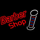 Double Stroke Red Barber Shop Handmade Art Neon Sign