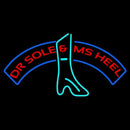 Dr Sole And Ms Heel Handmade Art Neon Sign