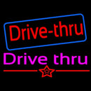 Drive Thru Handmade Art Neon Sign