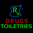 Drugs Toiletries Rx Handmade Art Neon Sign