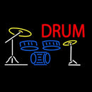 Drum Set 1 Handmade Art Neon Sign