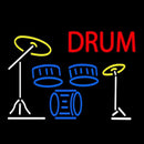 Drum Set 2 Handmade Art Neon Sign