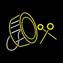 Drum With Stick Handmade Art Neon Sign