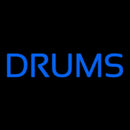 Drums Block Handmade Art Neon Sign
