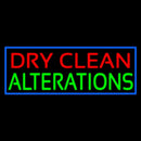 Dry Clean Alterations Handmade Art Neon Sign