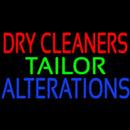 Dry Cleaners Tailor Alterations Handmade Art Neon Sign